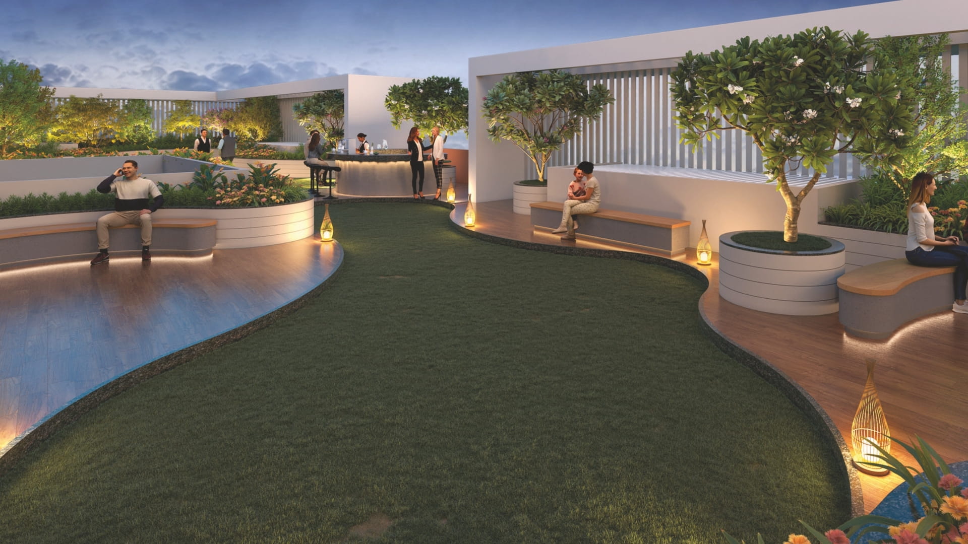 Mangalam Starview Open Lawn and Play Area